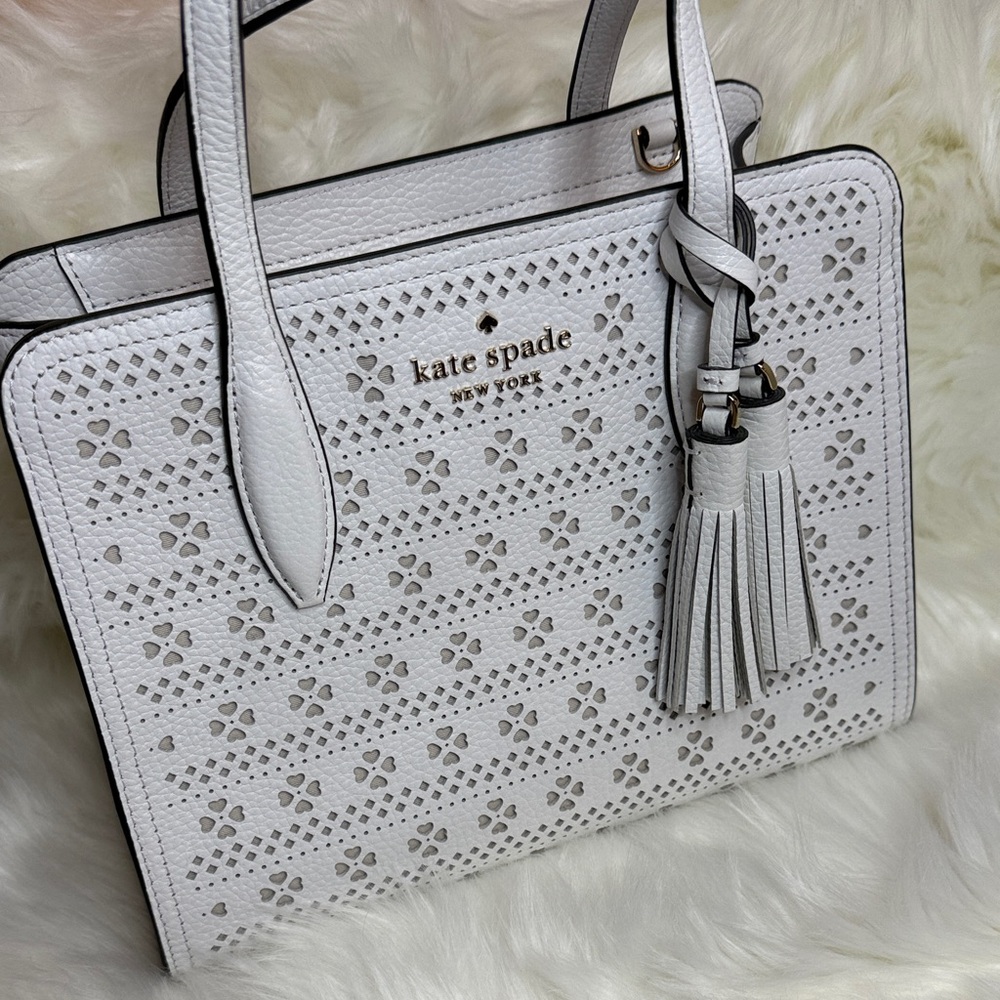 NWOT Kate Spade Rowe Satchel with Tassels